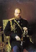 Ivan Kramskoi Alexander III oil painting